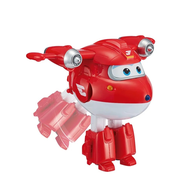 Фігурки персонажів - Фігурка-трансформер Super Wings Transforming Джетт (EU780210)#3