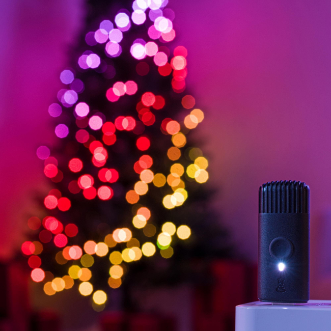 Меблі для геймерів - Гірлянда Smart LED Twinkly Dots Lights RGB 200 IP44 20м USB-C кабель чорний (TWD200STP-TEU)#4