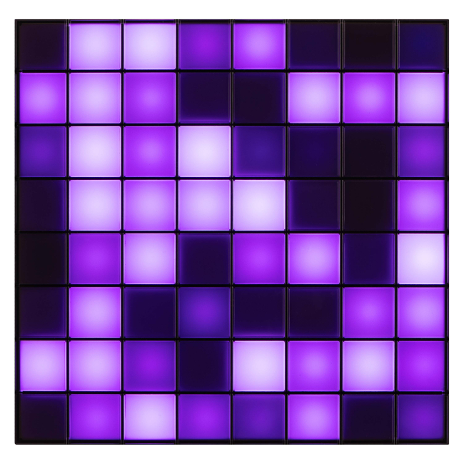 Мебель для геймеров - ​Панель Smart LED Twinkly Squares 1 Starter RGB IP20 16х16см USB-C (TWQ064STW-01-BUSB)#8