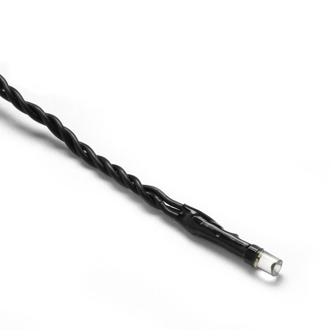 Меблі для геймерів - Гірлянда Smart LED Twinkly Strings AWW 400 IP44 32м кабель чорний (TWS400GOP-BEU)#4