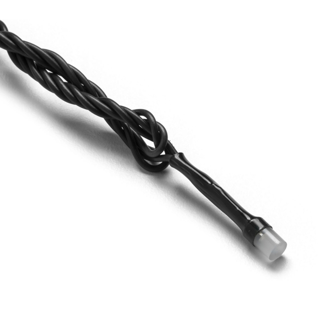 Меблі для геймерів - Гірлянда Smart LED Twinkly Strings RGB 400 IP44 32м кабель чорний (TWS400STP-BEU)#4