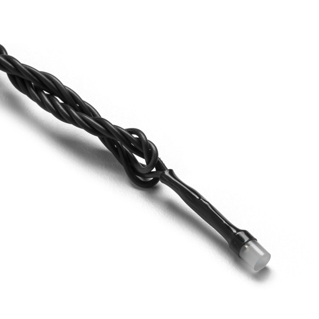 Меблі для геймерів - Гірлянда Smart LED Twinkly Strings RGB 600 IP44 48м кабель чорний (TWS600STP-BEU)#4