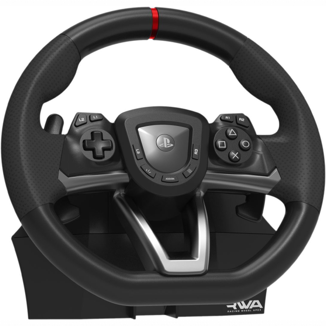 Игровые рули и контроллеры - Руль и педали HORI Racing Wheel Apex для ПК и Playstation 5 (ACC-0849)#2