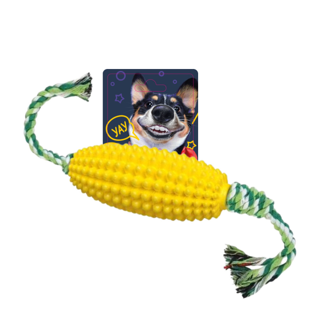 Игрушки для собак - Игрушка для собак Friend is Кукуруза с канатом (FG240419002N)#2