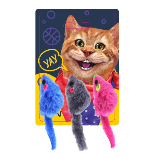 Игрушки для котов - ​Набор игрушек-дразнилок для кошек Friend is Мышки (FG240419035N)#2