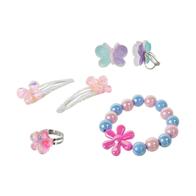 Біжутерія та аксесуари - ​Набір біжутерії та аксесуарів для волосся Tokidas Розпаковка (T096)#2