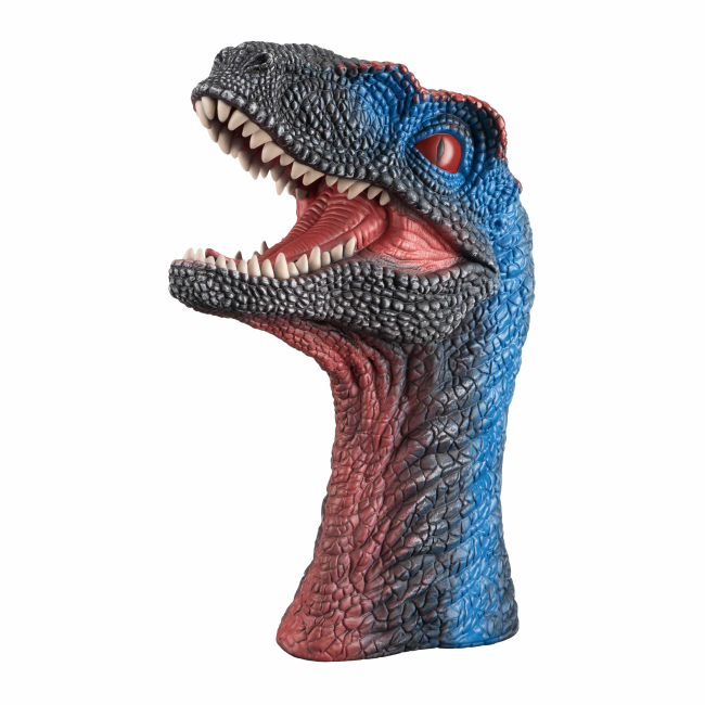 Фигурки животных - ​Игрушка-перчатка Same Toy Раптор серый (X310UT)#2