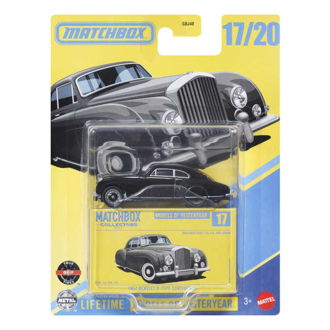 Автомодели - Автомодель Matchbox Collectors 1954 Bentley R-type Continental (GBJ48/JCL32)#5