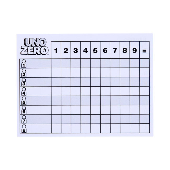 Настільні ігри - Настільна гра UNO Zero (JHH48)#4
