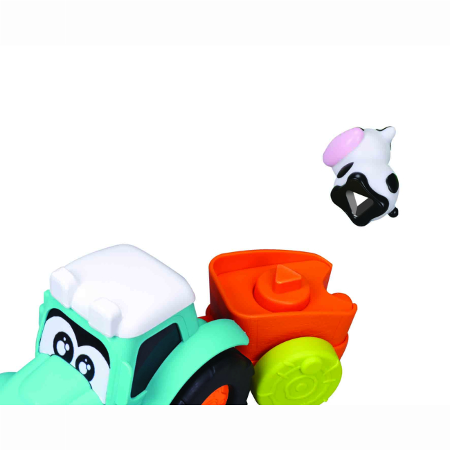 Машинки для малюків - Ігровий набір Bb Junior Farm Tractor (16-89027)#3