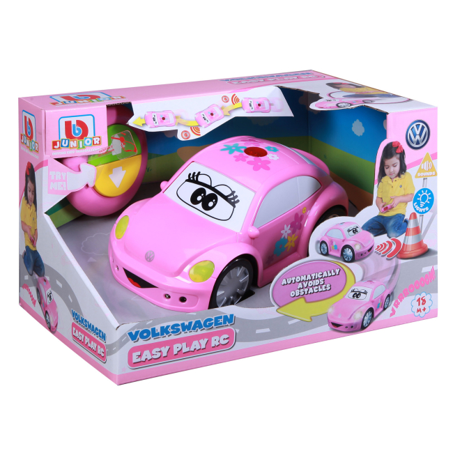 Машинки для малышей - Машинка Bb Junior Volkswagen New Beetle pink (16-92003)#3