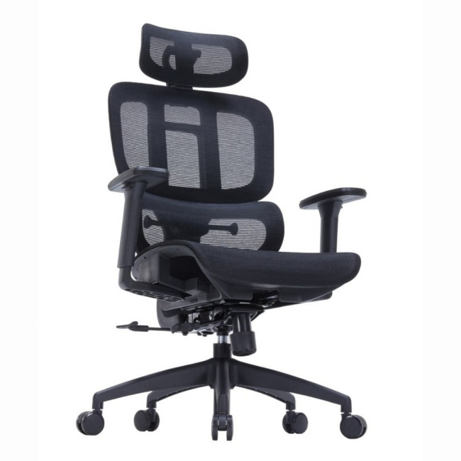 Меблі для геймерів - Крісло Officepro Black (OC680B)#3