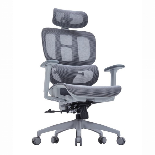 Меблі для геймерів - Крісло Officepro Gray (OC680G)#3