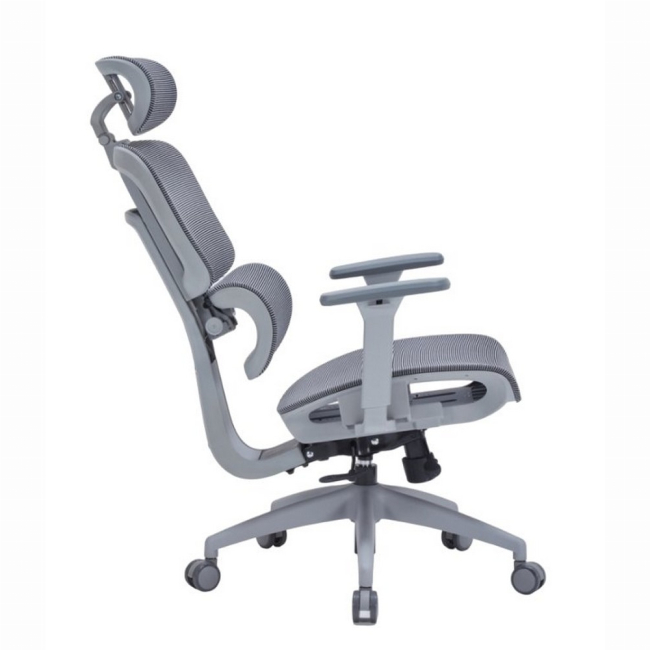 Меблі для геймерів - Крісло Officepro Gray (OC680G)#6