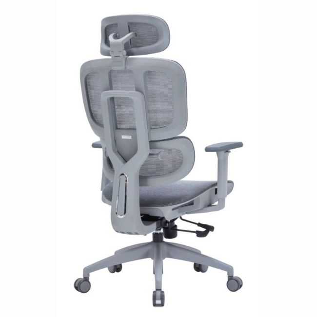 Меблі для геймерів - Крісло Officepro Gray (OC680G)#7