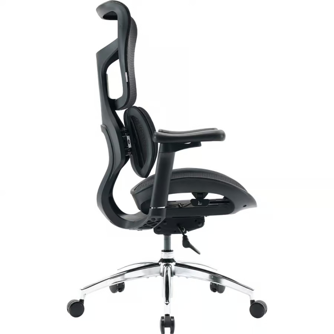 Мебель для геймеров - Офисное кресло Sihoo DORO S100 Mesh Black (S100-M301)#3