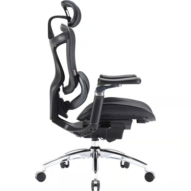 Мебель для геймеров - Офисное кресло Sihoo DORO C300 Pro Mesh Black (DORO-C300-PRO-M101)#4