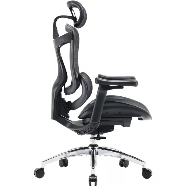 Мебель для геймеров - Офисное кресло Sihoo DORO C300L Mesh Black (DORO-C300L-A3-101)#3