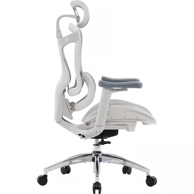 Мебель для геймеров - Кресло офисное Sihoo DORO C300L Mesh White (DORO-C300L-A3-102)#3