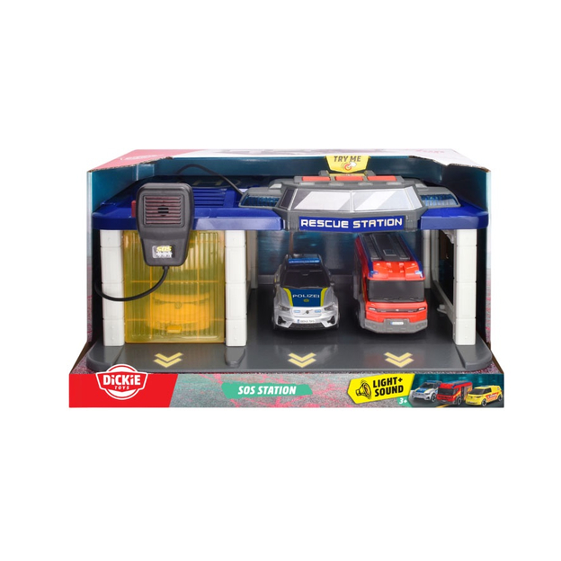 Транспорт и спецтехника - Игровой набор Dickie Toys Спасательная станция (3716027)#2