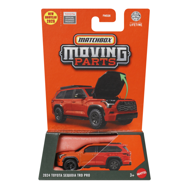 Автомодели - Автомодель Matchbox Moving parts 2024 Toyota Sequoia TRD Pro (FWD28/JGV33-LA30)#5