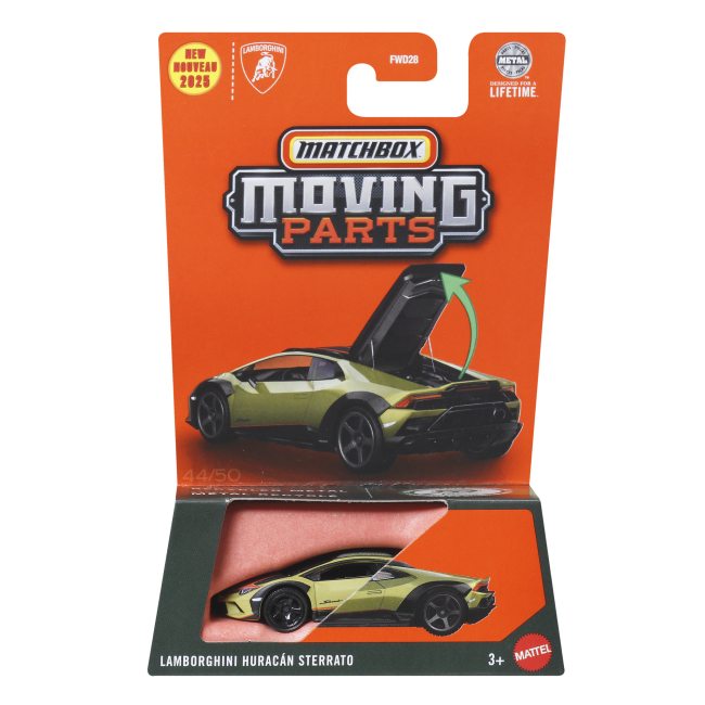 Автомодели - Автомодель Matchbox Moving parts Lamborghini Huracan Sterrato (FWD28/JBW70-LA30)#5