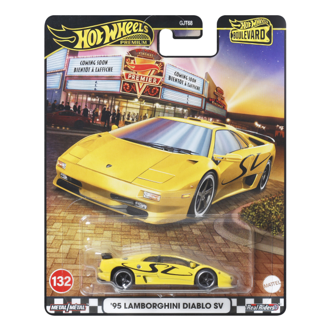 Автомоделі - Автомодель Hot Wheels Boulevard '95 Lamborghini Diablo SV (GJT68/JBL13)#6