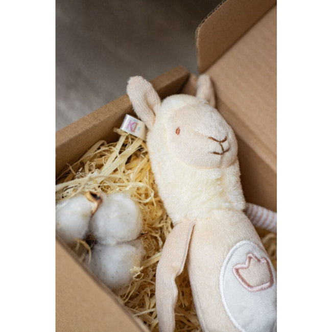 Погремушки, прорезыватели - Погремушка Elfiki & Friends Лама Семми (ІГ-0133)#5