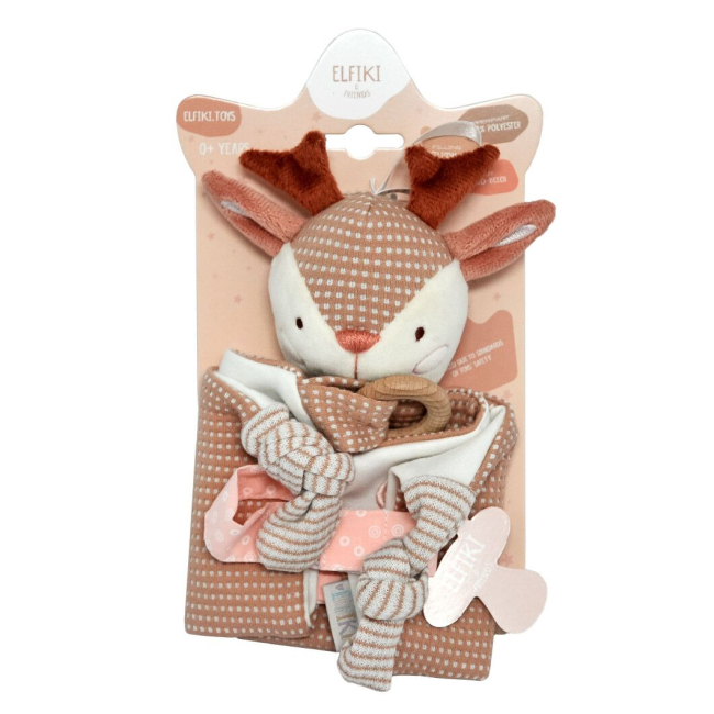 Развивающие коврики - Игрушка текстильная Elfiki & Friends Косуля Руби (ІГ-0107)#2