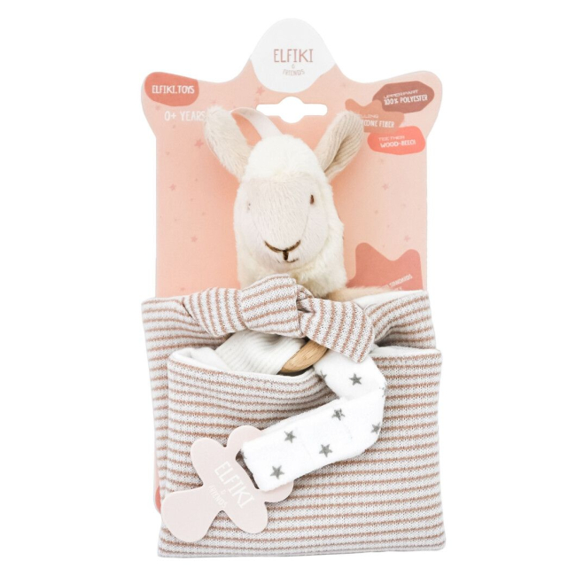 Развивающие коврики - ​Игрушка текстильная Elfiki & Friends Лама Сэмми (ІГ-0134)#2