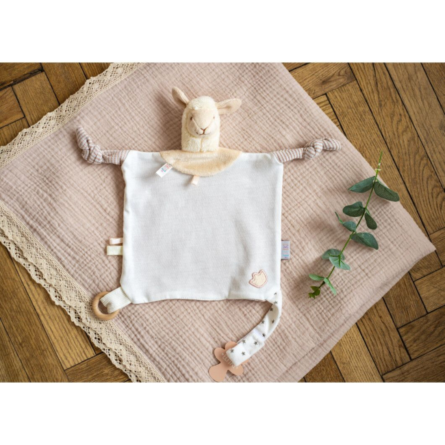 Развивающие коврики - ​Игрушка текстильная Elfiki & Friends Лама Сэмми (ІГ-0134)#3