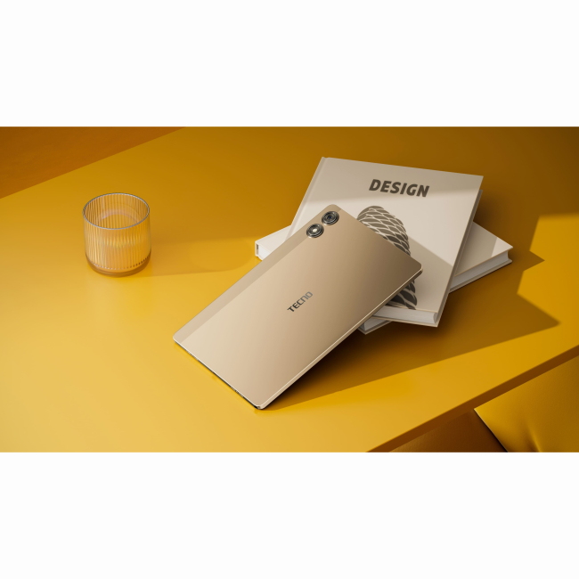 Планшеты - ​Планшет Tecno Megapad 10 (T1001) 10.1'' 4ГБ. 128ГБ. LTE. 7000мА•ч. Champagne Gold (4894947045530)#8