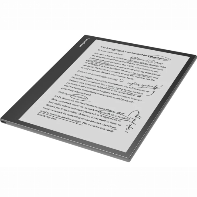 Планшеты - Электронная книга PocketBook 1042 InkPad Eo. Mist Grey (PB1042-M-CIS)#7