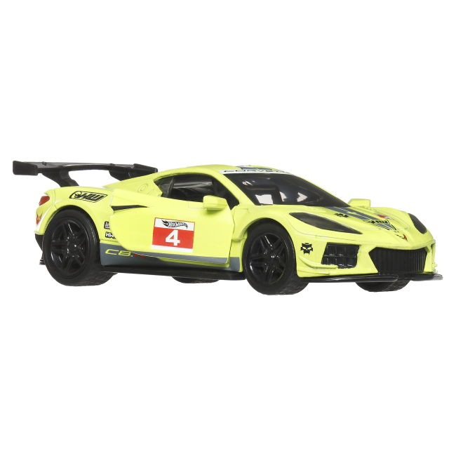 Автомоделі - Автомодель Hot Wheels Pull-back speeders Corvette C8.R (HPR70/JCM12-LA10)#2