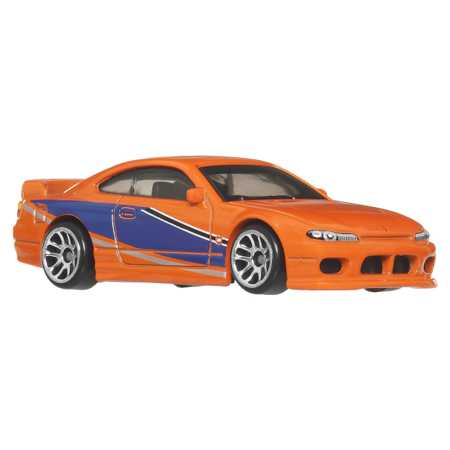 Автомоделі - Автомодель Hot Wheels Fast and Furious Nissan Silvia 515 помаранчева (HNR88/JBY48)#2