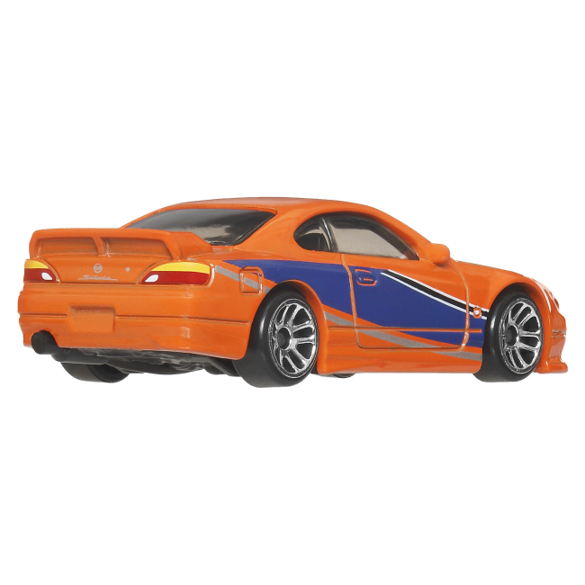 Автомоделі - Автомодель Hot Wheels Fast and Furious Nissan Silvia 515 помаранчева (HNR88/JBY48)#4