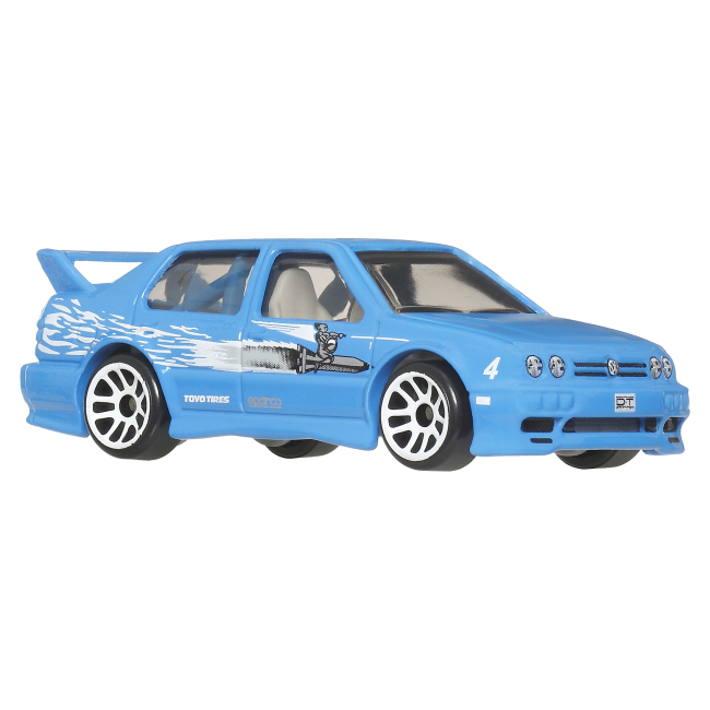 Автомоделі - Автомодель Hot Wheels Fast and Furious Volkswagen Jetta MK3 блакитна (HNR88/JBY46)#2