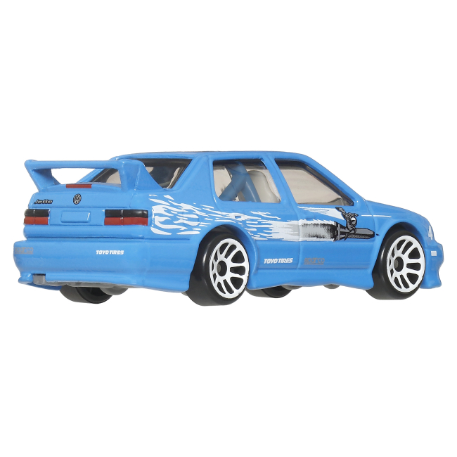 Автомоделі - Автомодель Hot Wheels Fast and Furious Volkswagen Jetta MK3 блакитна (HNR88/JBY46)#4