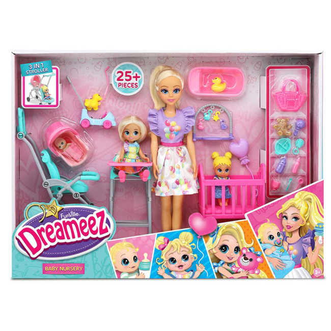 Куклы - ​Игровой набор Funville Dreameez Няня (FV81100)#2