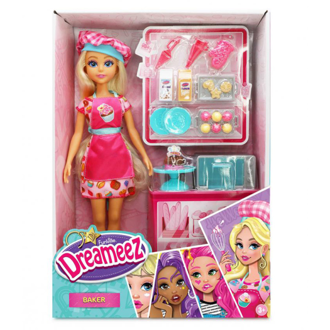 Ляльки - ​Ігровий набір Funville Dreameez Пекарка (FV81119)#2