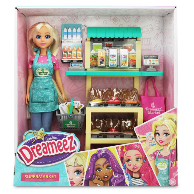 Ляльки - ​Ігровий набір Funville Dreameez Супермаркет (FV81101)#2