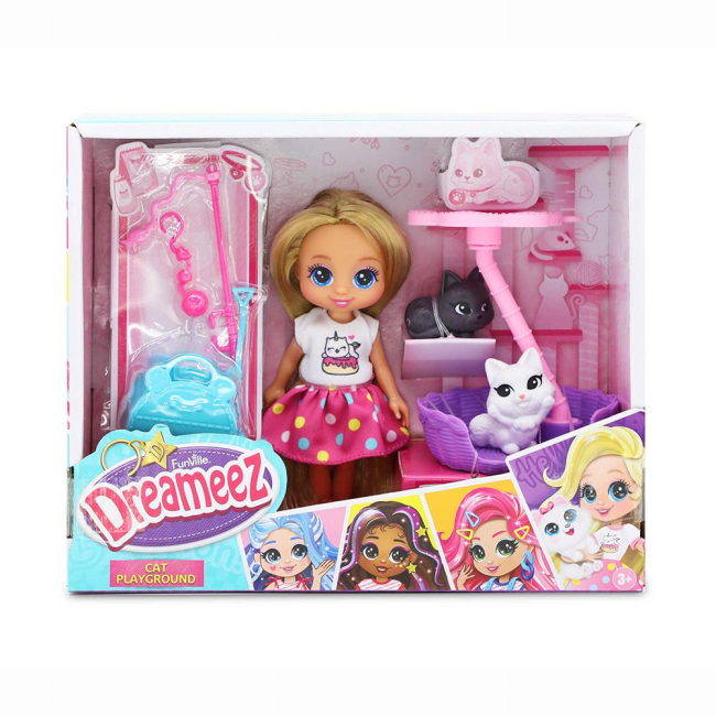 Ляльки - ​Ігровий набір Funville Dreameez Догляд за кошенятами (FV81125)#2