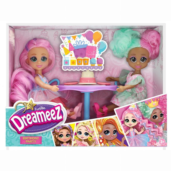 Ляльки - ​Ігровий набір Funville Dreameez День народження (FV81092)#2