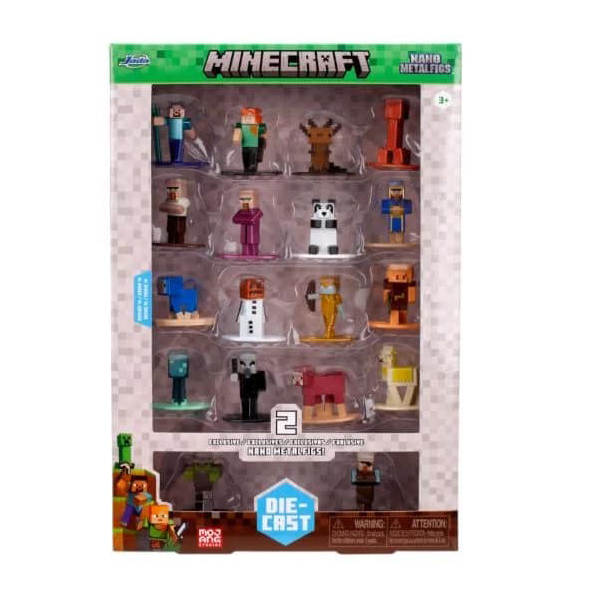 Фигурки персонажей - Набор игровых фигурок Jada Minecraft (9336788314R00)#2