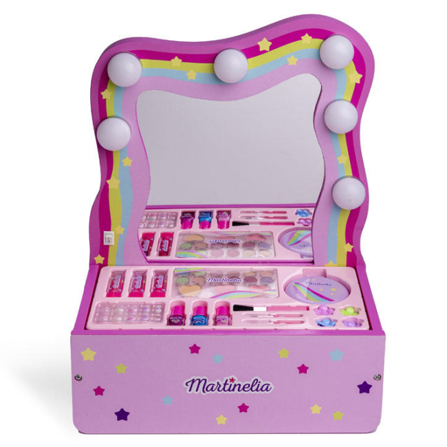 Косметика - Набор косметики Martinelia Макияжный столик розовый (85110/1)#2