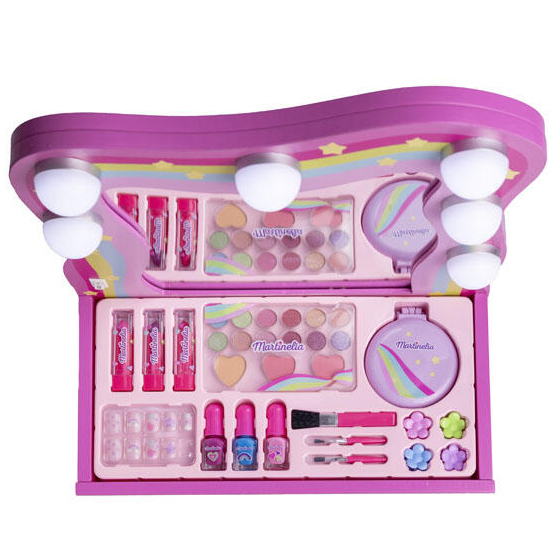 Косметика - Набор косметики Martinelia Макияжный столик розовый (85110/1)#3