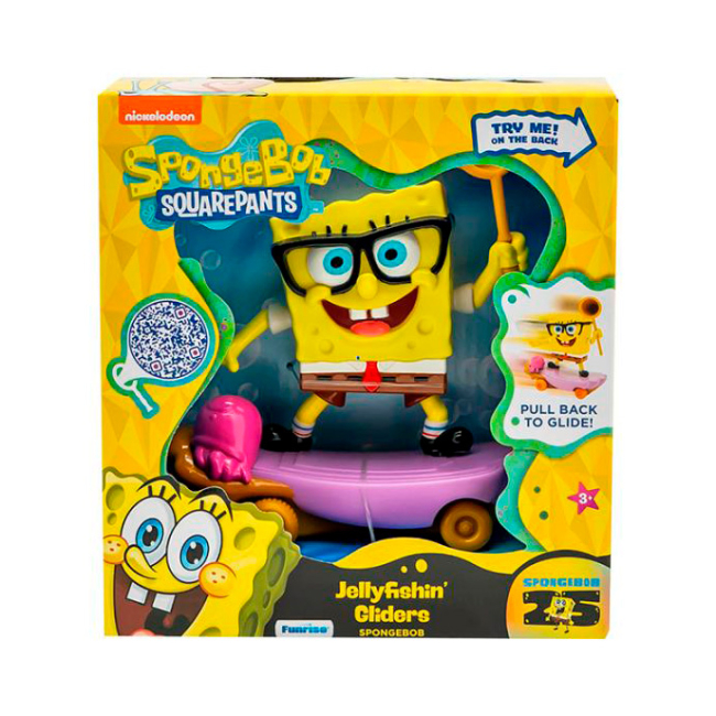 Фигурки персонажей - Игровая фигурка Funrise Скейтер-медузолов Губка Боб (FR71163/71158)#3