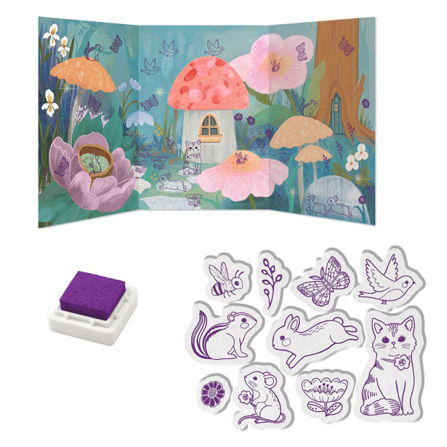 Набори для творчості - ​Набір для творчості Djeco Лисичка та друзі (DJ09329)#4