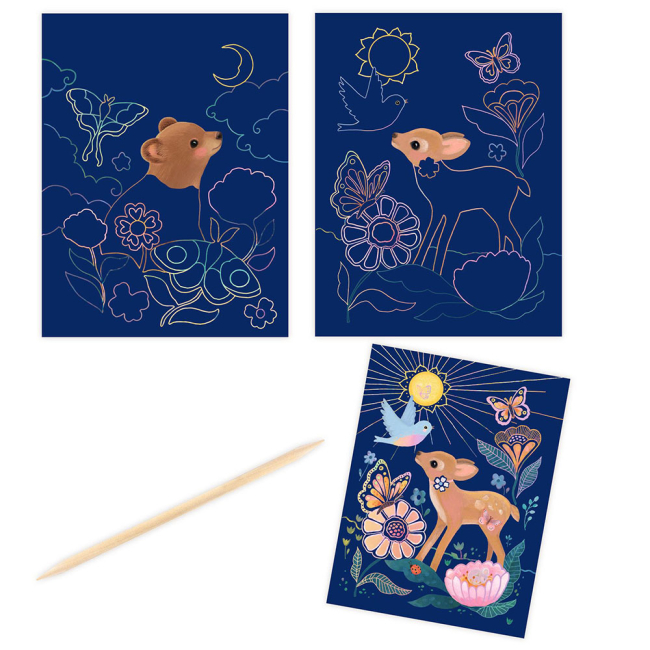 Набори для творчості - ​Набір для творчості Djeco Лисичка та друзі (DJ09329)#7