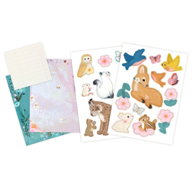 Набори для творчості - ​Набір для творчості Djeco Лисичка та друзі (DJ09329)#8